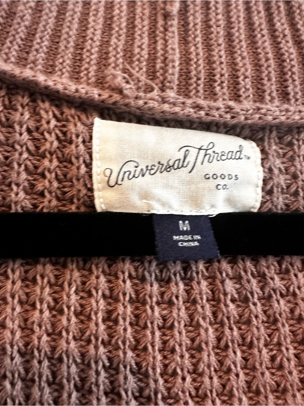 Cozy Open-Front Chunky Cardigan Sweater - Dusty Mauve/Taupe - Picture 2 of 5